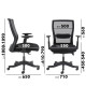 Yasmin Mesh Back Ergonomic Chair